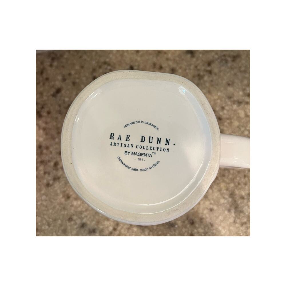 Rae Dunn White Mug witn Red COCOA Festive, Holiday, Collectors - Picture 2 of 5